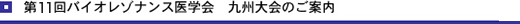 第11回バイオレゾナンス医学会 九州大会